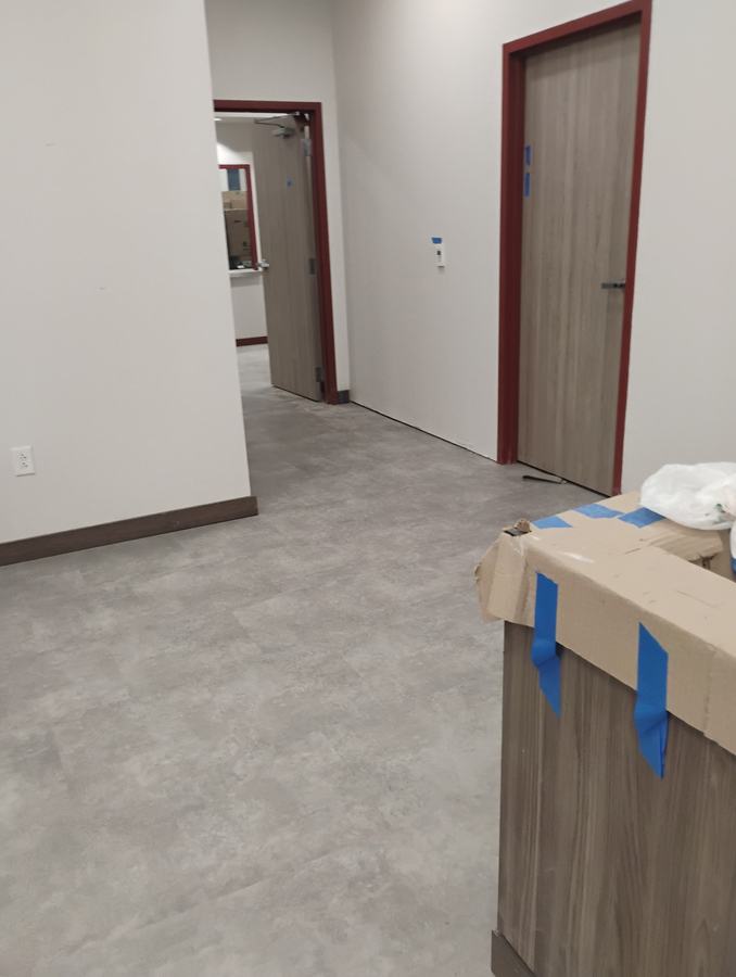 Hallway Doors and Stained Casing