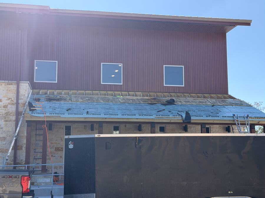 New Decking and Underlayment