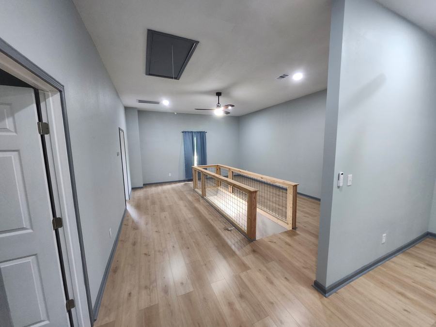 Entry Hall and Stair Railing