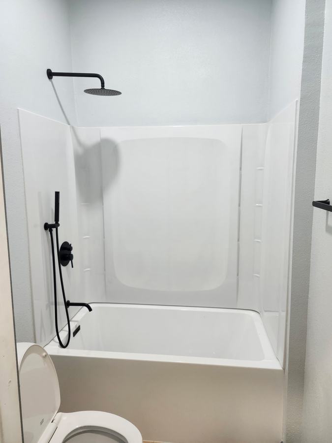 New Tub and Shower Set