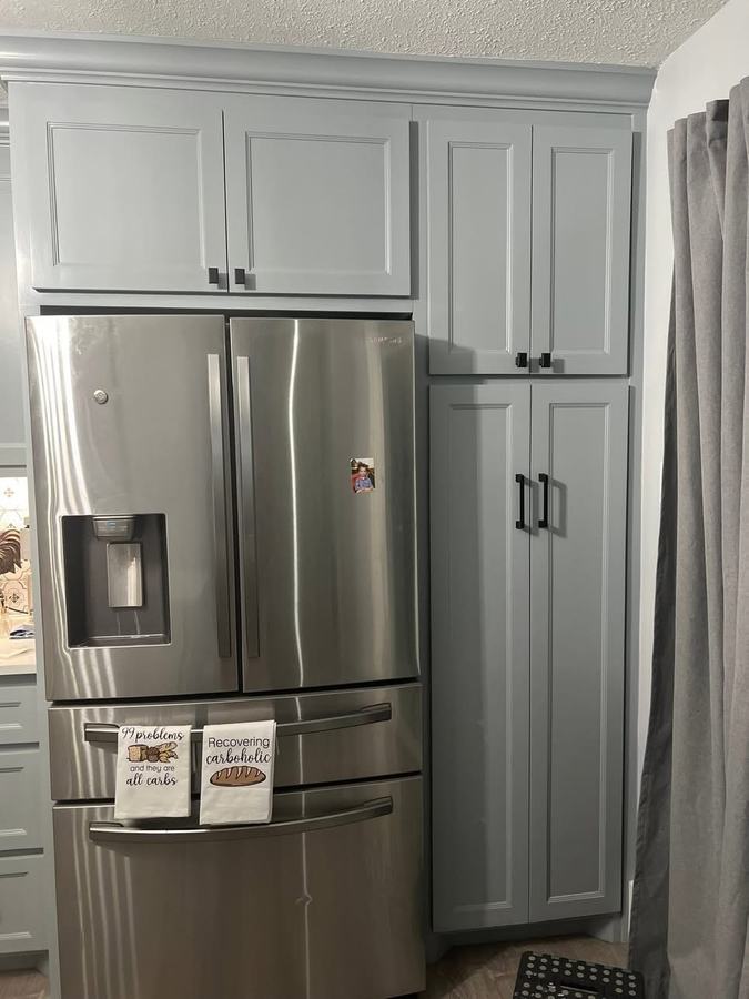 Refrigerator Surround — Finished