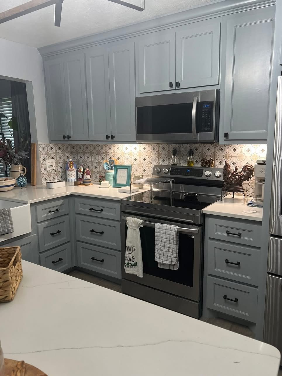 Remodeled kitchen